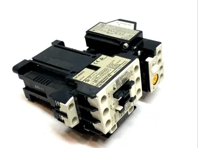USED FUJI ELECTRIC CONTACTOR W/ TK-E02 OVERLOAD - 3-PHASE MOTOR STARTER