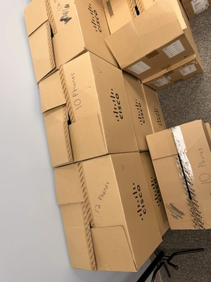 Used (250 +) CISCO PHONES CP-9951 AND OTHERS Office Equipment Michigan US | Miedema Asset Management Group #1419312