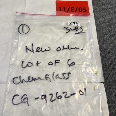 New | in-Stock CHEMGLASS CG-9262-01 Valves/Fittings California US | Davliegogo LLC #1706938