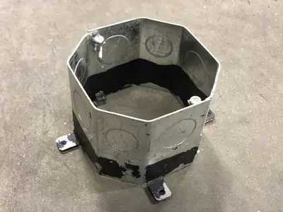 4" x 4" Octagon Box Extension Ring