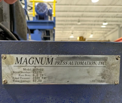 USED 2001 MAGNUM MAGNUM HFP-60 PRESS