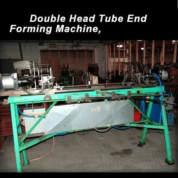 1" 25.4 mm Double Head Tube End Forming Machine