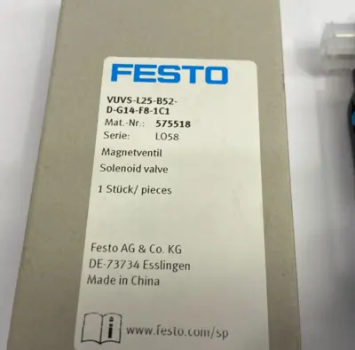 USED FESTO SOLENOID VALVE 5/2, BISTABLE