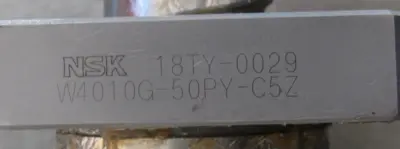 NEW NSK W4010G-50PY-C5Z BALL SCREW SPINDLE W4010G50PYC5Z 1009793/B05363250102