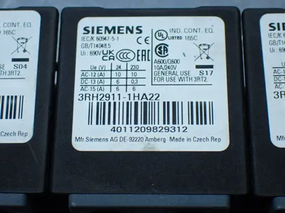 New | in-Stock SIEMENS 3RA21204BA260BB4 Starters Ohio US | HGR 24 #1084795