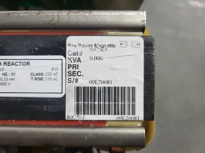Used REX POWER MAGNETICS 80C5LF Transformers British Columbia CA | Lenmark #913557
