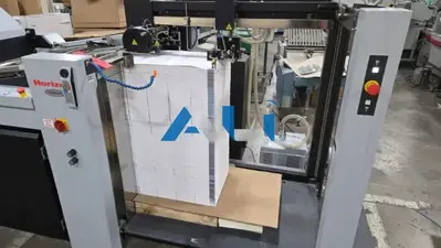 2019 Horizon AFC-746 Folder with Horizon PF 53 Stacker