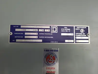 USED SQUARE D D2-B20-U