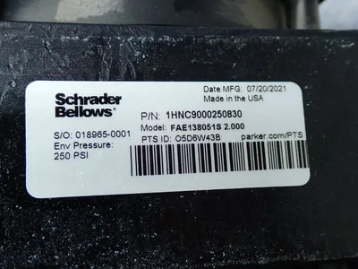 Used SCHRADER BELLOWS 1HNC9000250830 Pumps Ohio US | HGR 24 #1006037