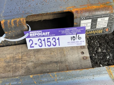 Used WOLVERINE QMP3-16-6T QUICK ATTACH MOUNTING PLATE Construction Equipment Parts Michigan US | Miedema Asset Management Group #1487916