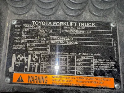 TOYOTA FORK LIFT Fork Trucks & Lifts | Machinery Solutions Group, Inc. (17)
