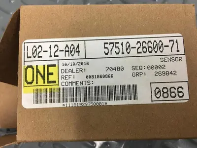 Toyota 5FBCU15 Electric Forklift Throttle Switch 57510-2660-71