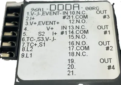 NEW WATLOW 96A1-DDDA-00RG TEMPERATURE / PID CONTROLLER 96A1DDDA00RG