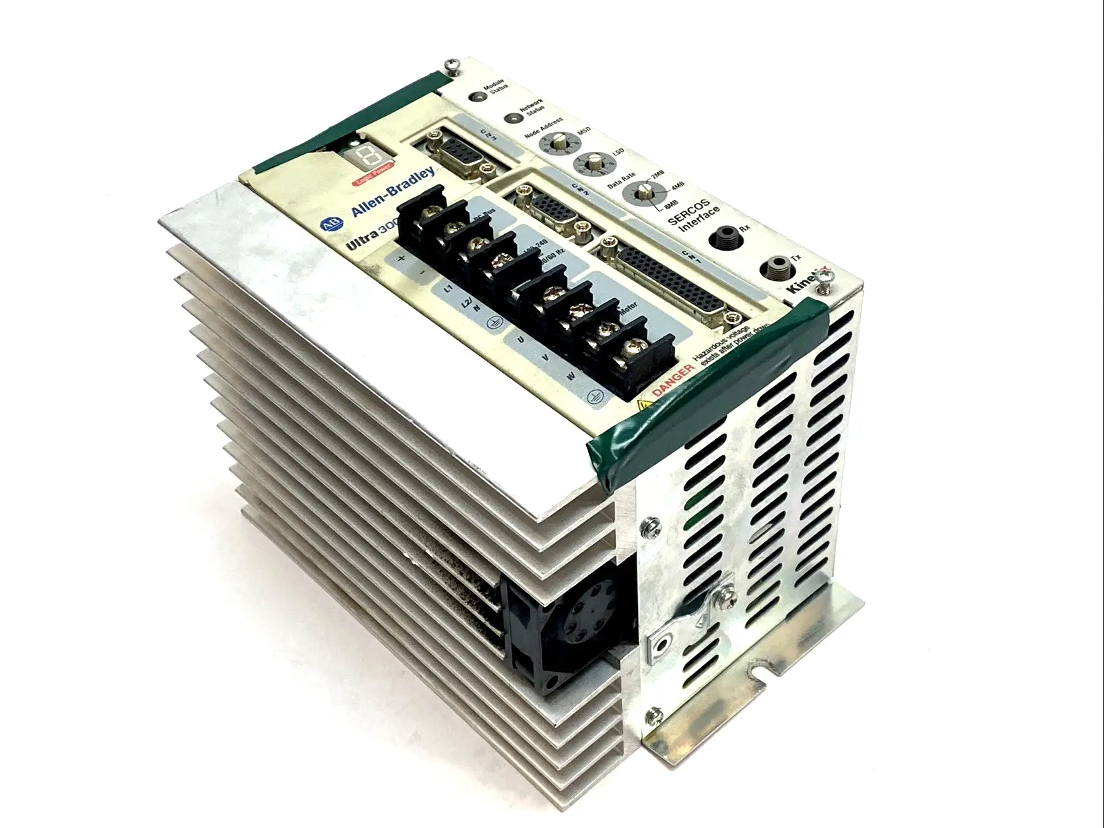USED ALLEN-BRADLEY ULTRA 3000 SERVO DRIVE 10A 230VAC SERCOS