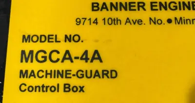 New | in-Stock Banner Engineering Banner MGCA-4A Industrial Controls Michigan US | SB Industrial Supply #1210444