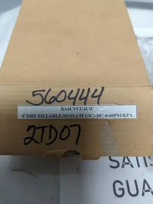 New | in-Stock WEKSLER BA4CYCC4LW Universal Pressure Meters Ohio US | Surplus Asset Holdings #1238437