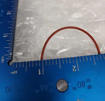 SILICON O RINGS 70A SIZE 032