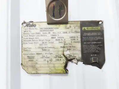 FSIP IC3645SR4W746N5 Forklift Traction Control Module Off Yale ERC100HGN