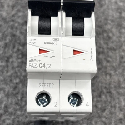 Used Eaton FAZ-C4/2 Circuit Breakers California US | Davliegogo LLC #1707087