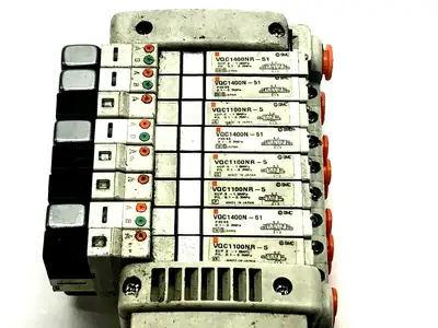 USED SMC MANIFOLD VALVE