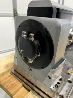 Pl Lehmann Combiflex 4th-5th Axis Dual Rotary Table Fanuc Motor Chirone T2-51052
