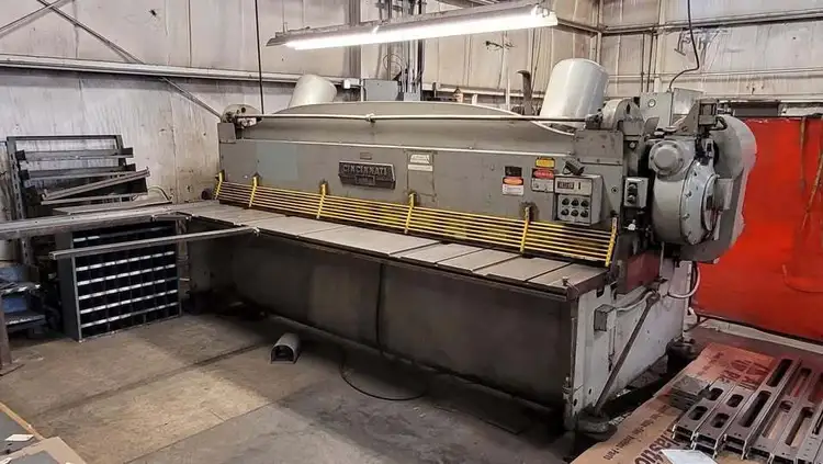 Used CINCINNATI 1812 POWER SQUARING SHEAR Power Squaring Shears (Gauge) Illinois US | Asset Exchange Corporation #914497