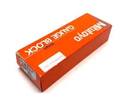 USED MITUTOYO RECTANGULAR GAGE BLOCK 150MM ASMEK/YJ