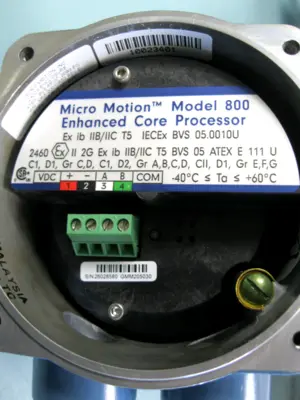 Used Micro Motion CMFS100 M339N2BMEKZX Sensors New Hampshire US | Bitter End Trading #1466049