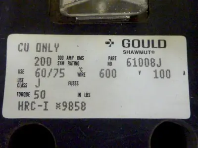 USED GOULD 61008J