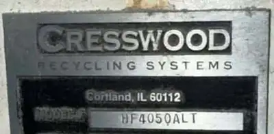 Used 2007 CRESSWOOD HF4050ALT Dual Rotor or Single Rotor Shredders Ohio US | RyCat Machinery #1318113