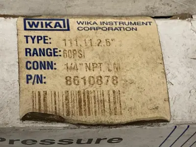 USED WIKA 50705148
