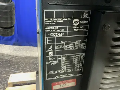 Used MILLER AXCESS 450 Mig Welders Ohio US | HGR 24 #1278942