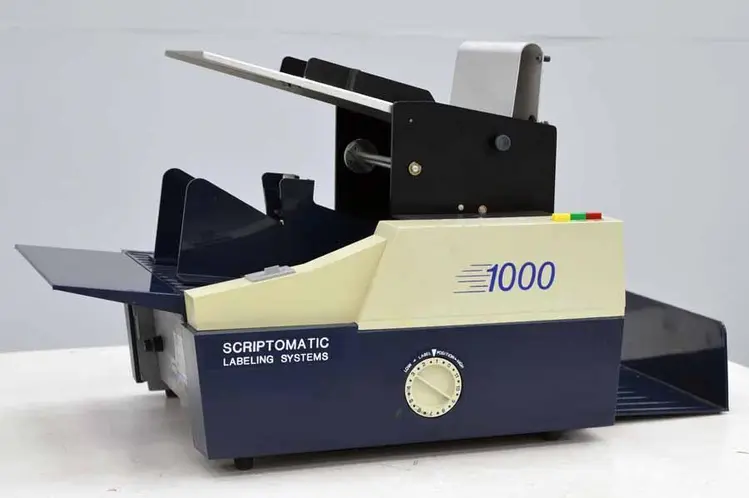 Used Scriptomatic 001 Pressure Sensitive Labelers Delaware US | United Machine Co. #1565388