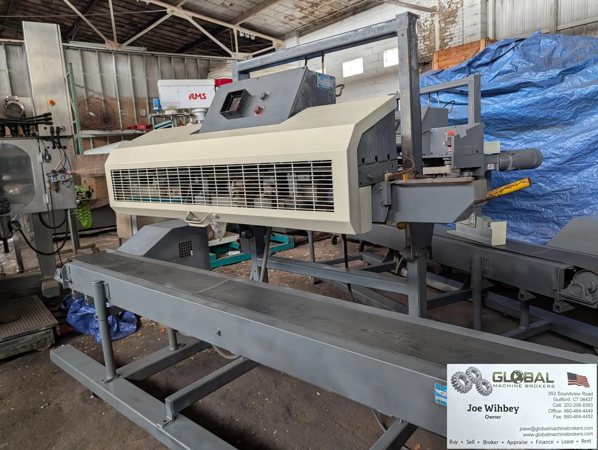 Thiele 4600 Pinch Bag Sealer With Conveyor Right To left Feed