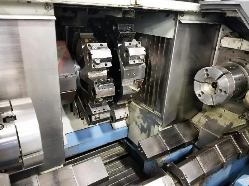 Used 1999 MAZAK DUAL TURN 20 CNC LATHES MULTI AXIS 4982 | Quick
