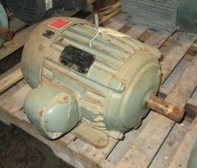5 HP U.S. Electric Motor, 1160 rpm, Type CT TE