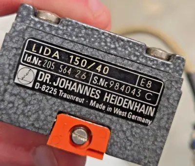 Heidenhain lida 150/40 205 564 26 Linear Scale Measuring Optical Encoder