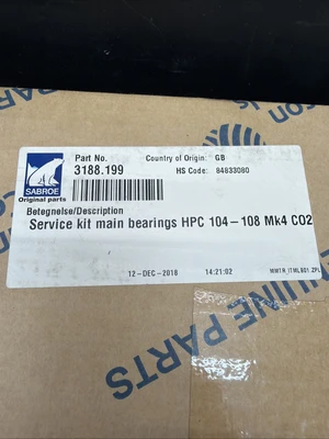 NEW Sabroe 3188.199