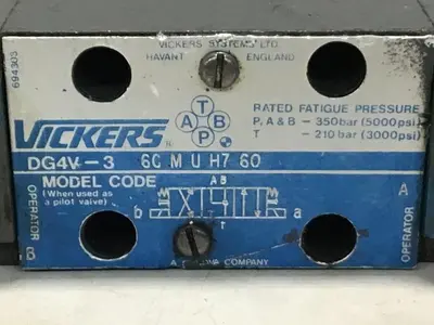USED VICKERS DG4V-3-6C-M-U-H7-60