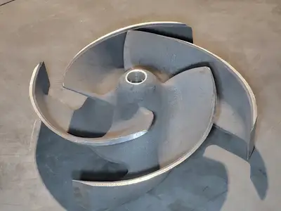 Pump Impeller, 3175L, 14x14-12, 4-Vane, 259-73