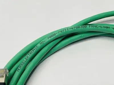 7000-74711-4780300 | Murr Electronik  Industrial Ethernet Cord Male RJ45-RJ45 3m - New Other