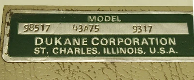 USED Dukane 43A75