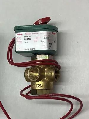 New | in-Stock ASCO 8320A009 Solenoid Valves | Surplus Asset Holdings #1204191