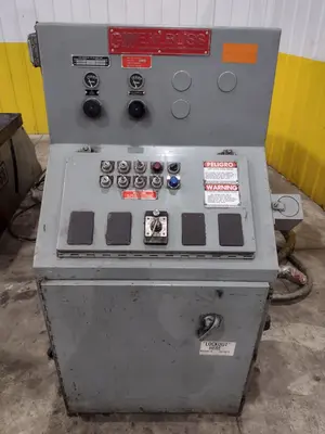 60 TON BLISS MODEL #C-60 OBI STAMPING PUNCH PRESS 8" STROKE: STOCK #23462