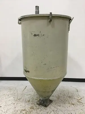 USED METAL FABRICATOR HOPPER