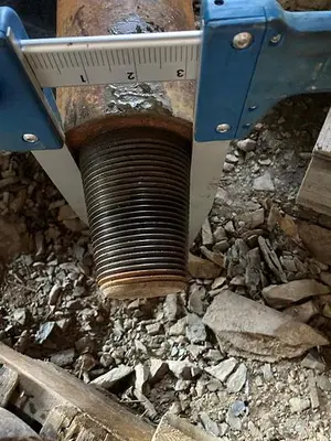 Used AFTERMARKET 5.70” X 66" CABLE TOOL DRILLING CHISEL BIT Other Cutting Tools Pennsylvania US | East West Machinery & Drilling #1417259