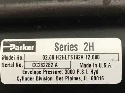 USED PARKER 02.00 H2HLTS182A 12.000