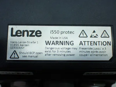 USED LENZE I55AP175F0A711K06S