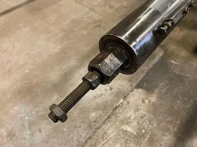 USED APPLETON MFG. CORE CUTTER MANDREL