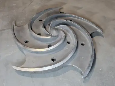5-Vane Pump Impeller 316SS, 1.5x3-13, 046435